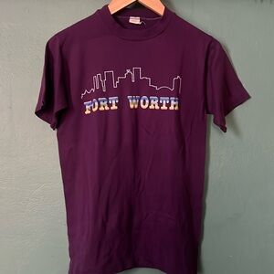 Vintage Fort Worth T-Shirt Size Small